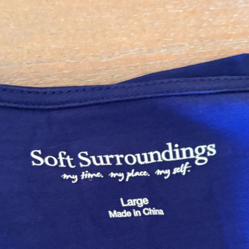 Soft Surroundings Basic Layering Long Sleeve Roun… - image 3